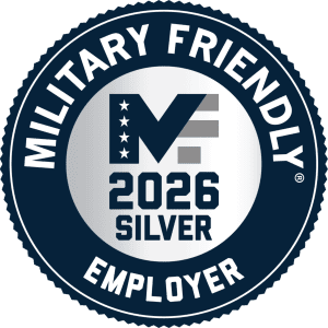 2026 MFC Employer (1) 2026 Military friendly employer silver badge