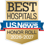 Best Hospitals Honor Roll 2026-2027. U.S. News & World Report 