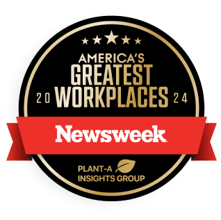 Newsweek: America's Greatest Workplaces 2024. Plant-A Insights Group